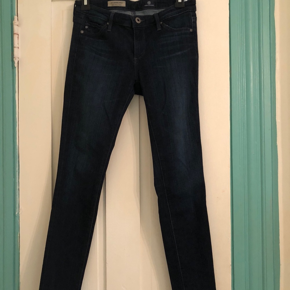 AG Legging Ankle Coal Grey Skinny Jeans Size 25